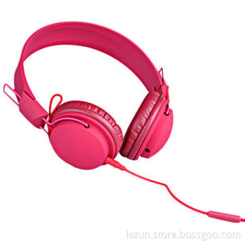 Foldable Stereo Headphones, 20Hz to 20kHz Frequency Response Range